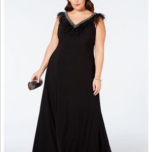 Adrianna Papell plus size evening gown